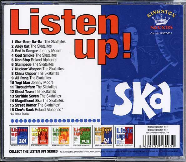 Various Artists - Listen Up! Ska - Cd