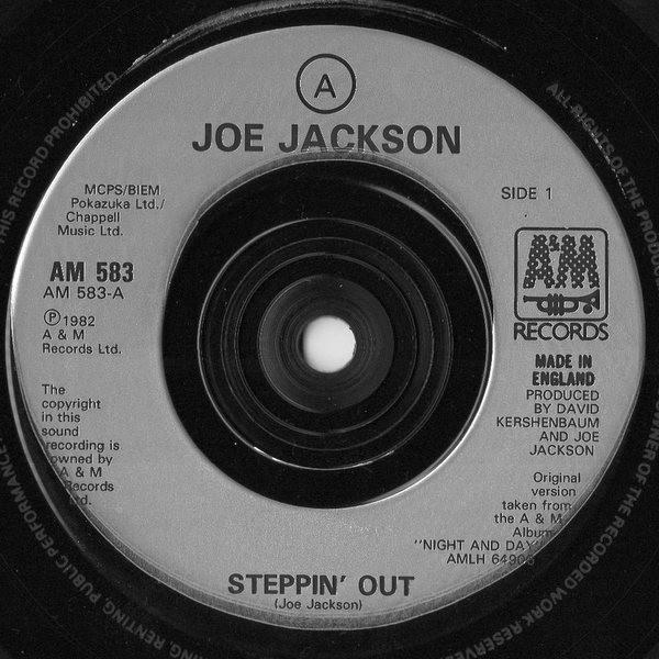 Joe Jackson - Steppin' Out / Sentimental Thing - 7 Inch