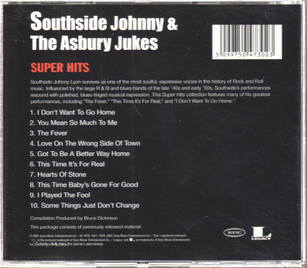 Southside Johnny & The Asbury Jukes - Super Hits - Cd