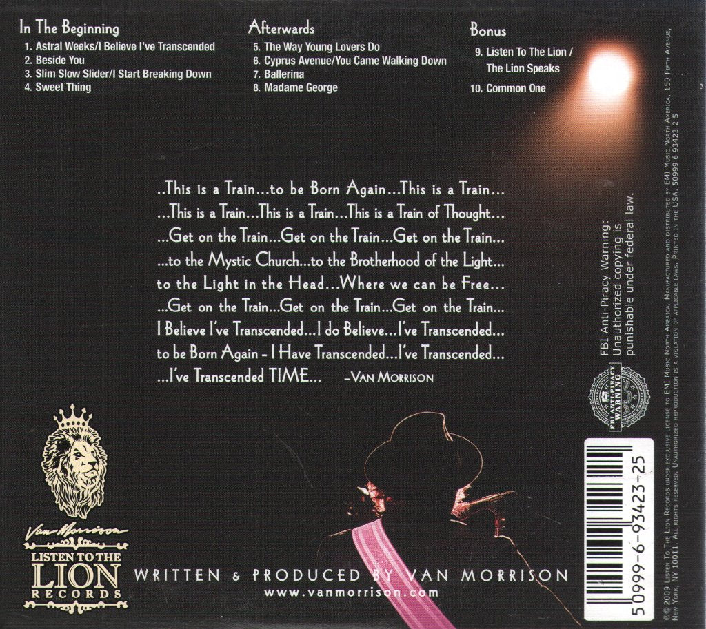 Van Morrison - Astral Weeks Live At The Hollywood Bowl - Cd