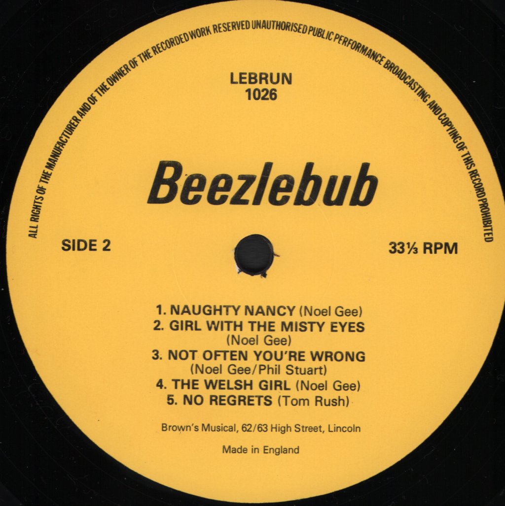 Beezlebub - Beezlebub - Lp