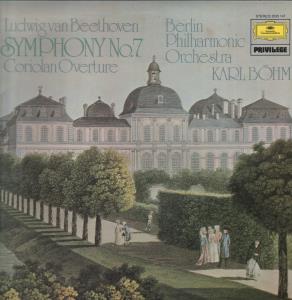 Karl Bohm / Berlin Philharmonic Orchestra - Ludwig Van Beethoven - Symphony No.7 - Lp