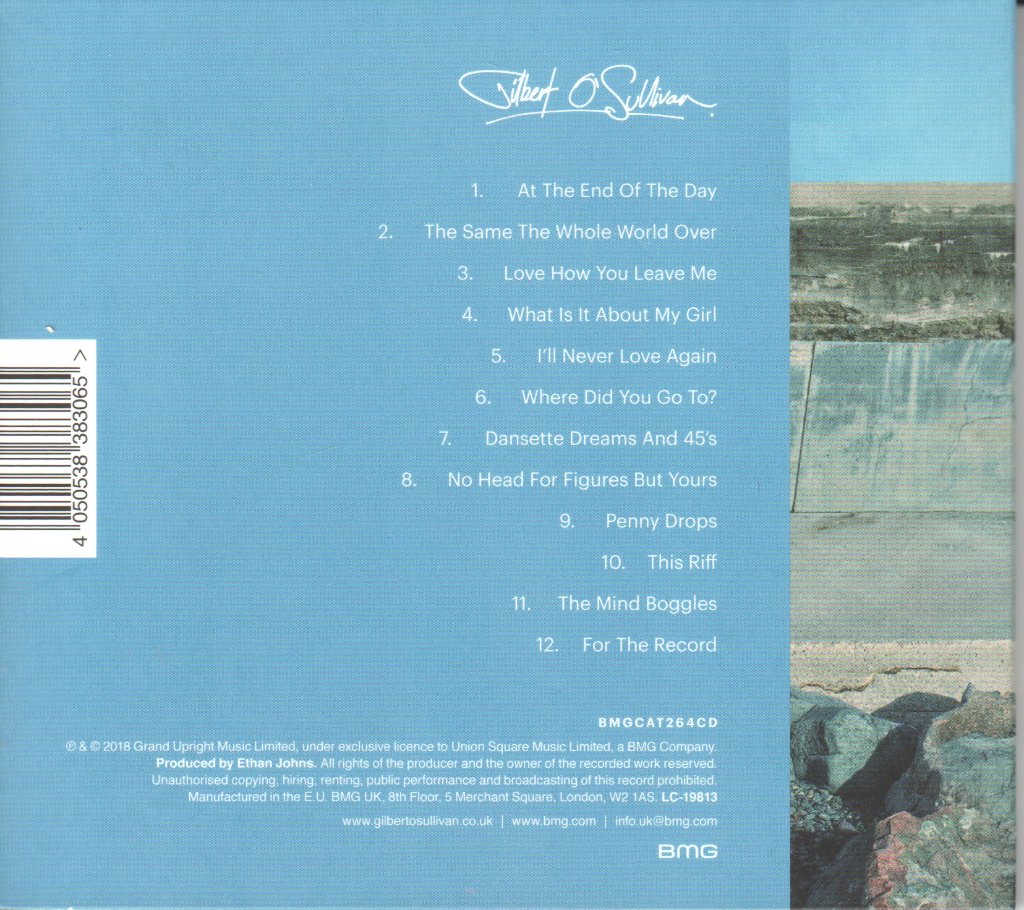 Gilbert O'Sullivan - Gilbert O'sullivan - Cd