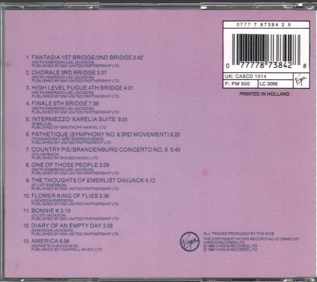 Nice - Five Bridges - Cd
