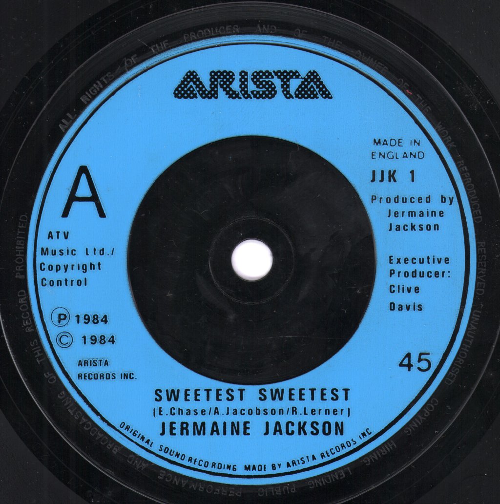 Jermaine Jackson - Sweetest Sweetest - 7 Inch