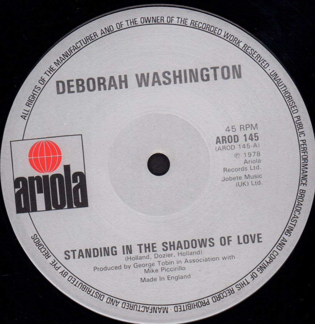 Deborah Washington - Standing In The Shadows Of Love - 12 Inch