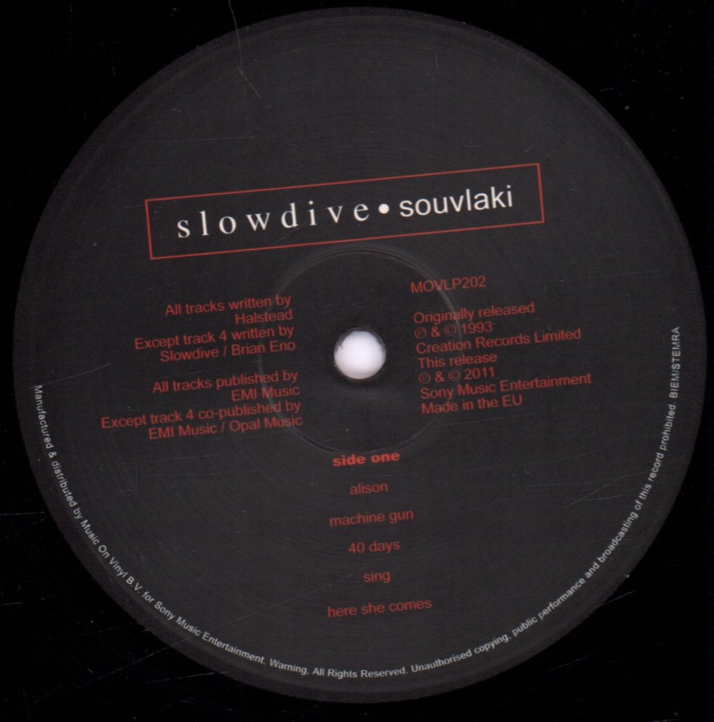 Slowdive - Souvlaki - Lp