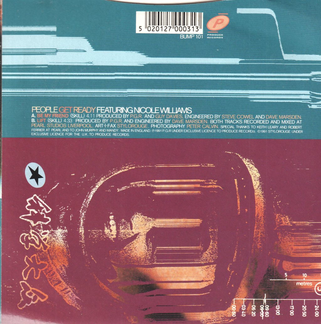People Get Ready - Be My Friend - 7 Inch