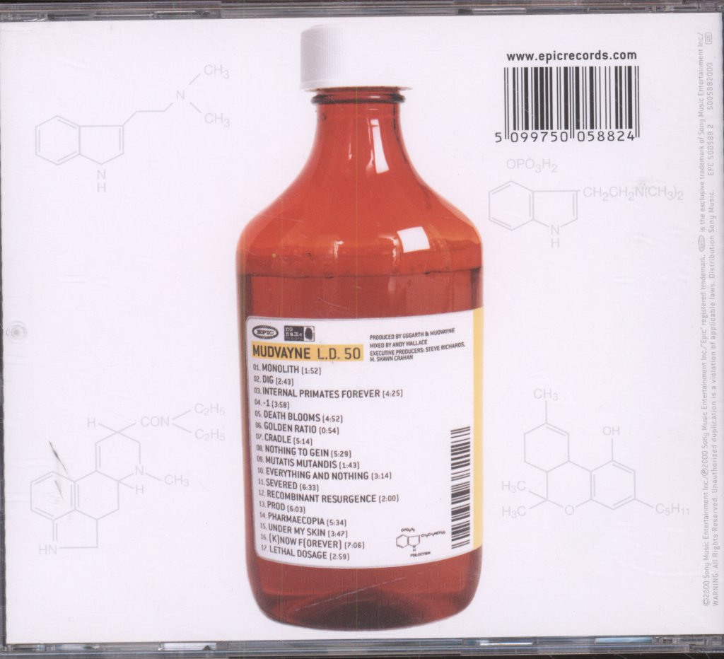 Mudvayne - L.D. 50 - Cd