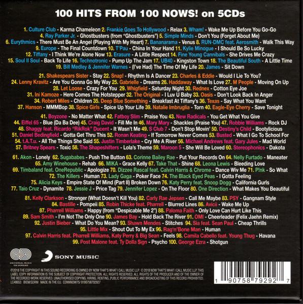 Various Artists - Now That's What I Call Now: 100 Hits From 100 Nows! - Cd Set