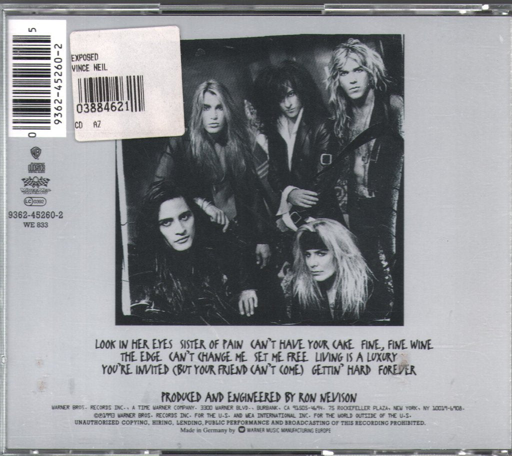 Vince Neil - Exposed - Cd