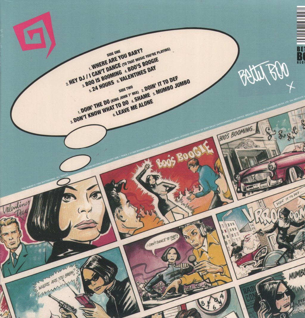 Betty Boo - Boomania - Lp