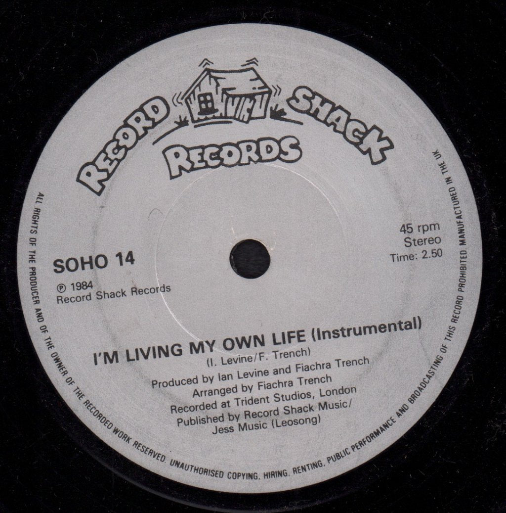 Earlene Bentley - I'm Living My Own Life - 7 Inch