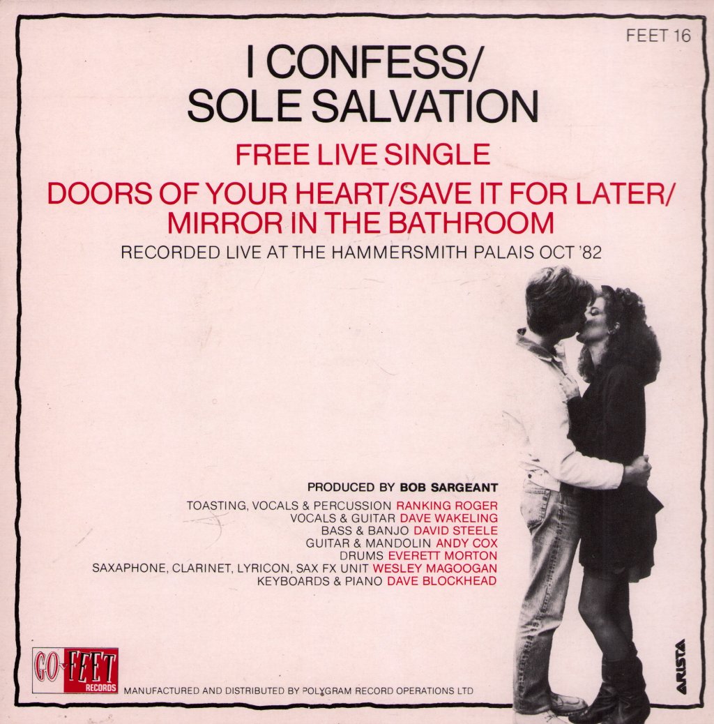 Beat - I Confess - 7 Inch