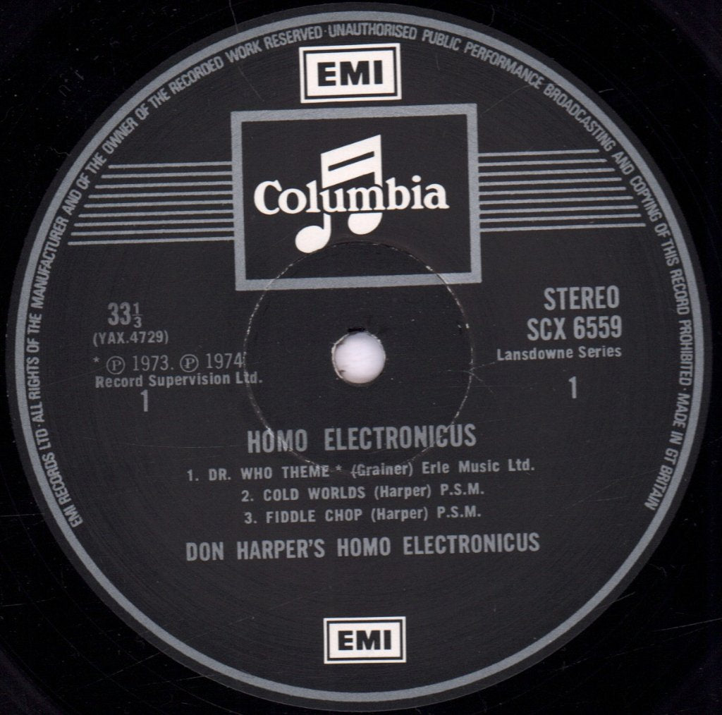 Don Harper's Homo Electronicus - Homo Electronicus - Lp