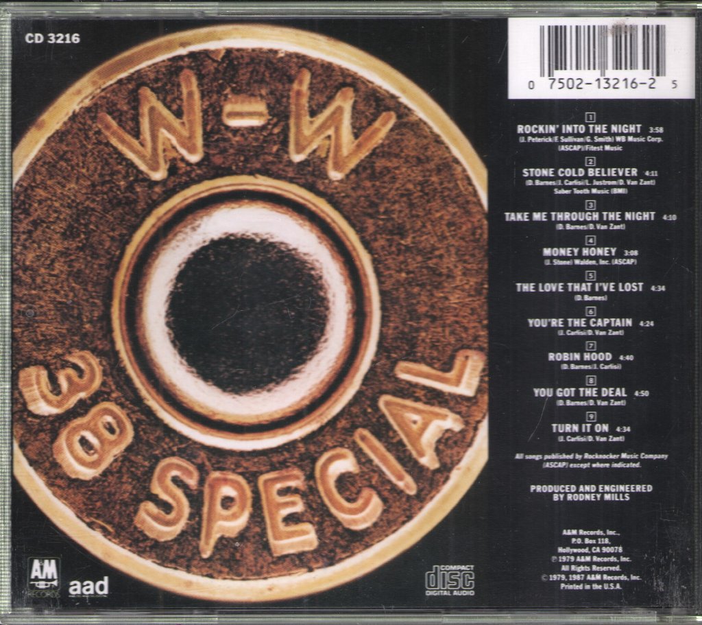38 Special - Rockin' Into The Night - Cd