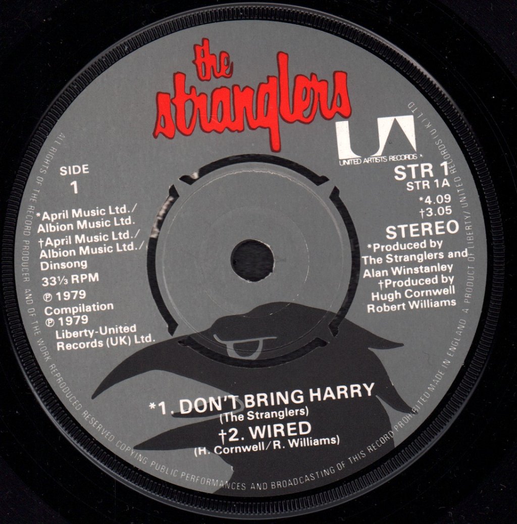 Stranglers - Don't Bring Harry - 7 Inch