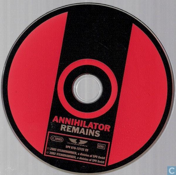 Annihilator - Remains - Cd
