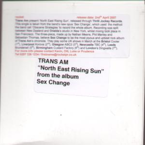 Trans Am - North East Rising Sun - Cdr