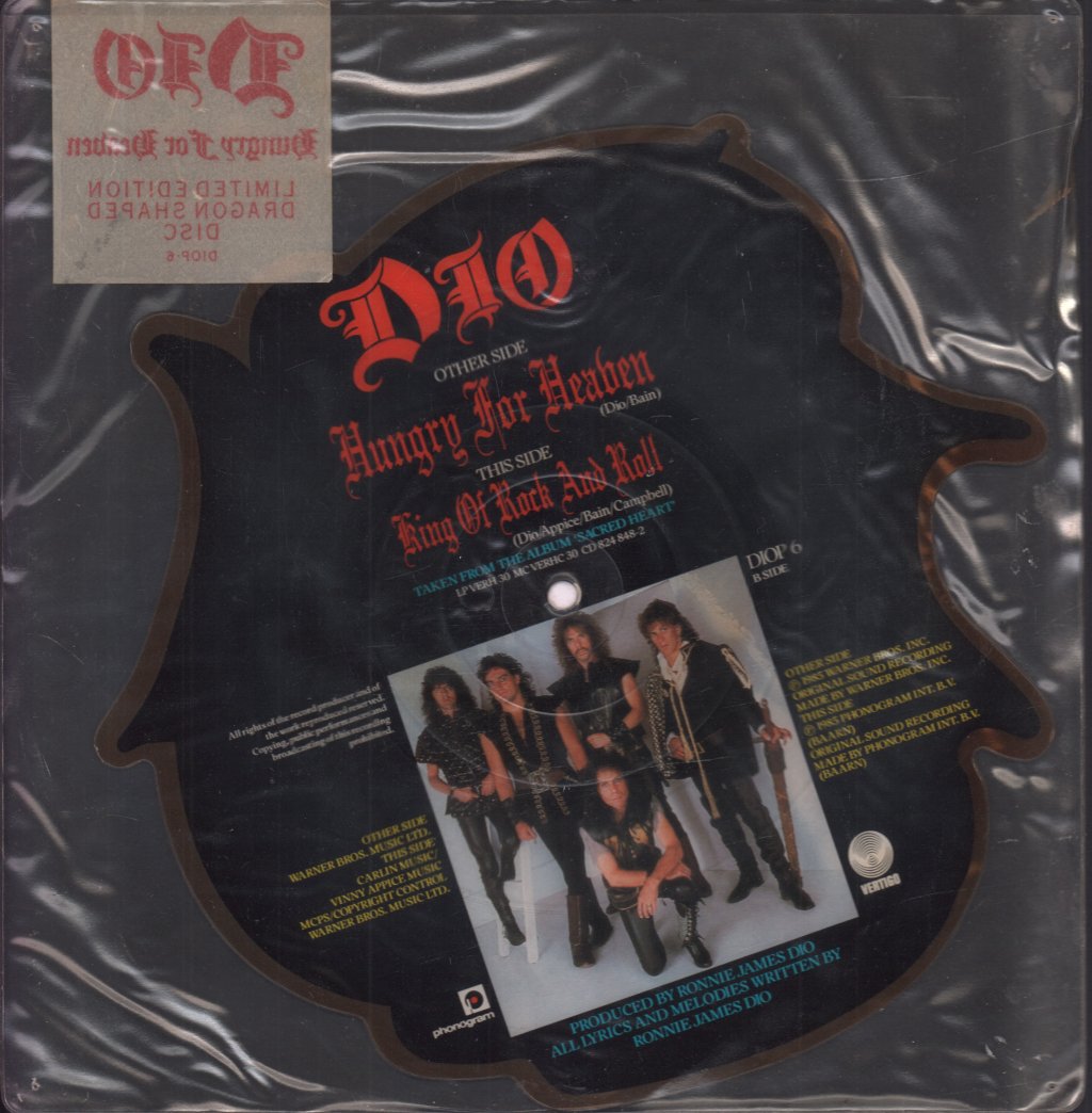 Dio - Hungry For Heaven - 7 Inch
