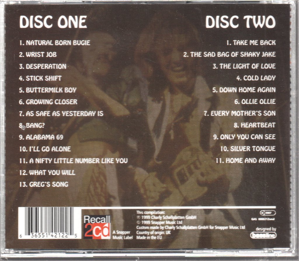 Humble Pie - Natural Born Bugie - The Immediate Years - Double Cd