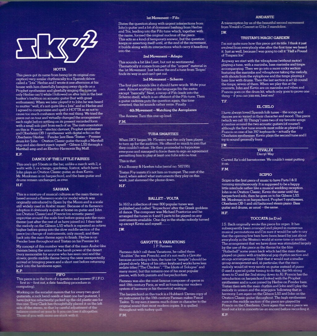 Sky - 2 - Double Lp