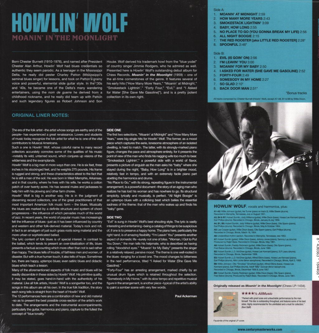 Howlin' Wolf - Moanin' In the Moonlight - Lp