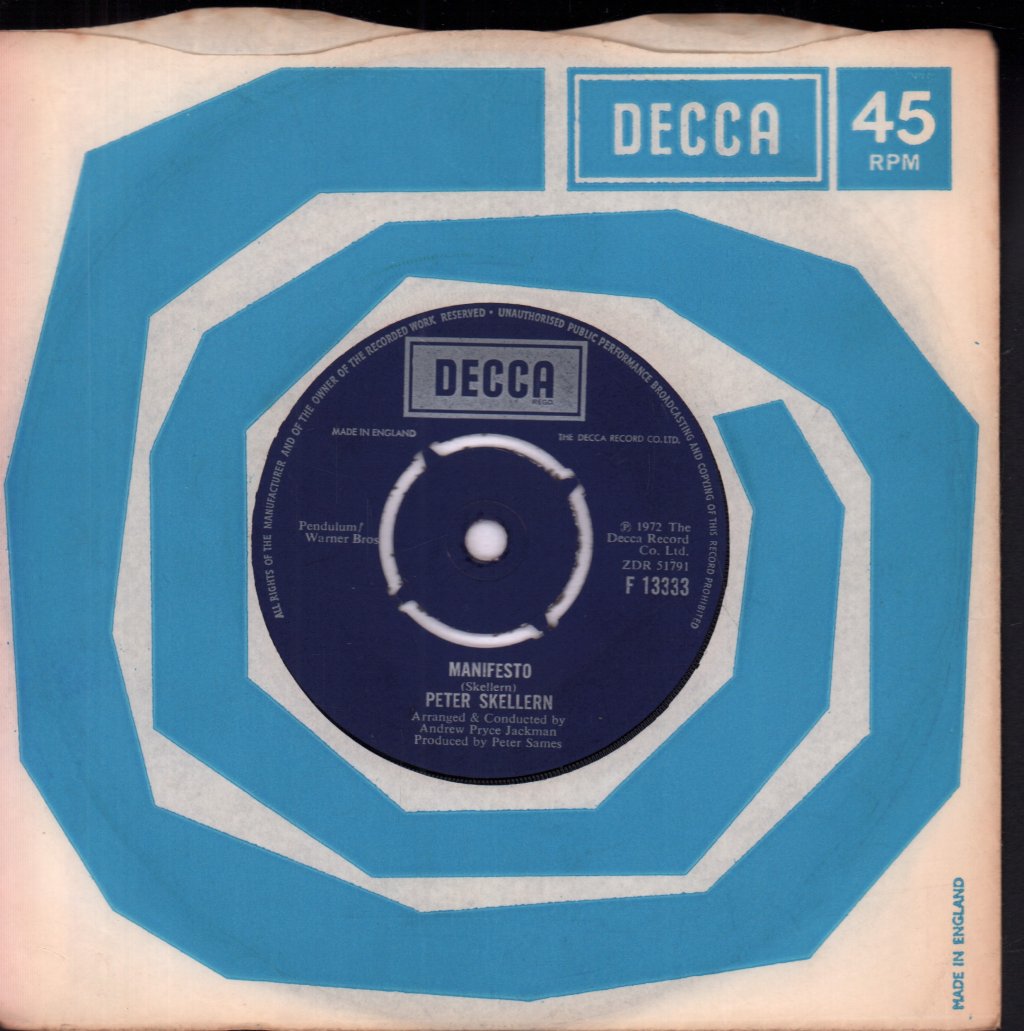 Peter Skellern - You're A Lady - 7 Inch