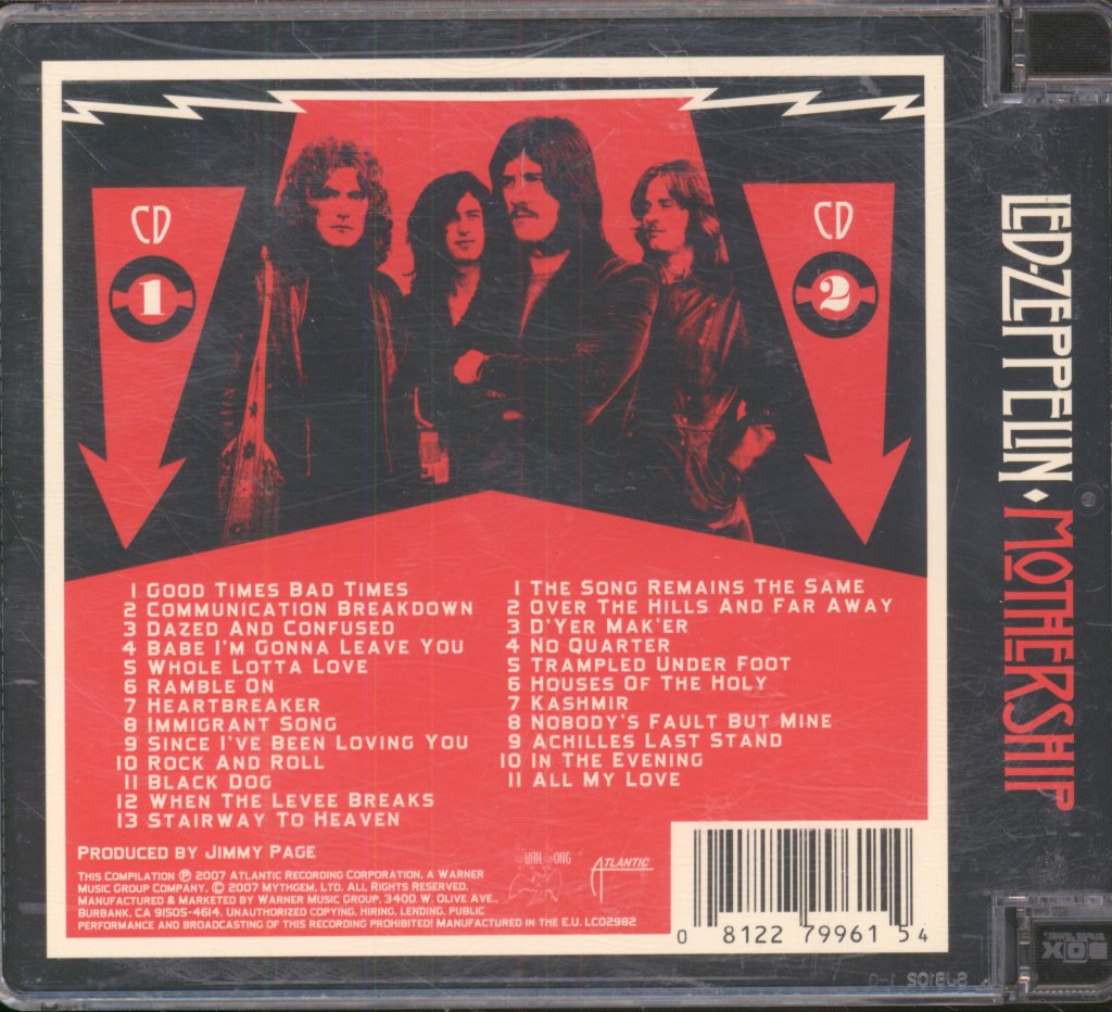 Led Zeppelin - Mothership - Double Cd