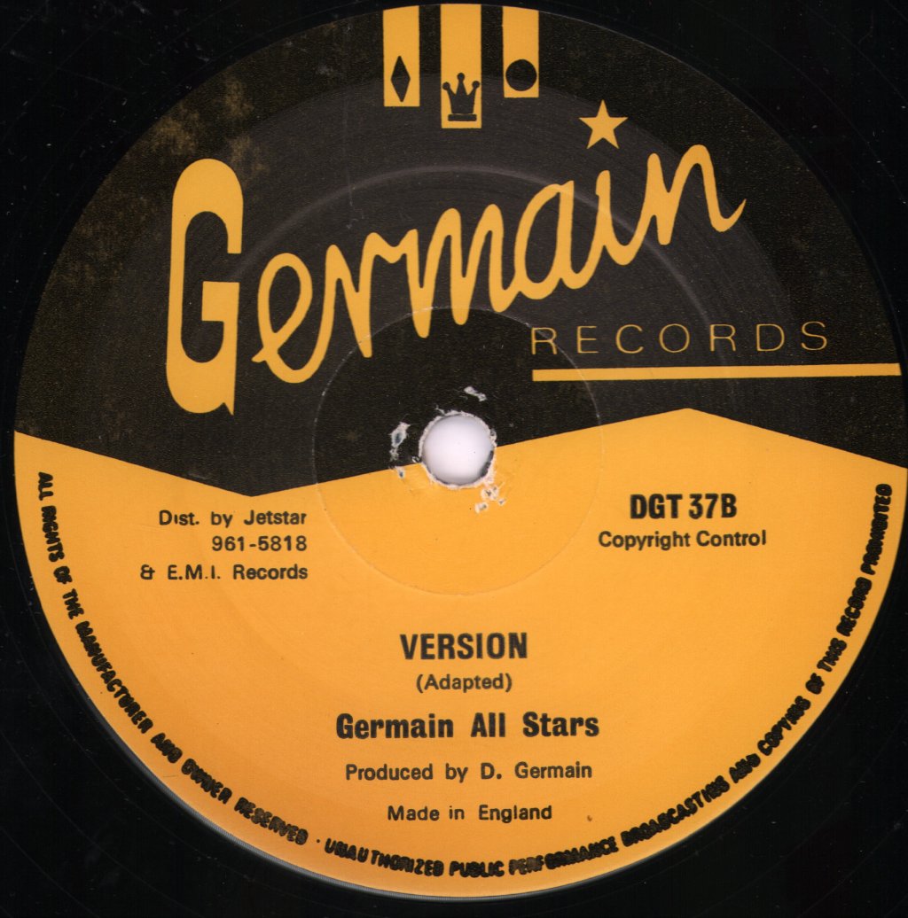Delroy Wilson / Germain All Stars - Call On Me - 12 Inch