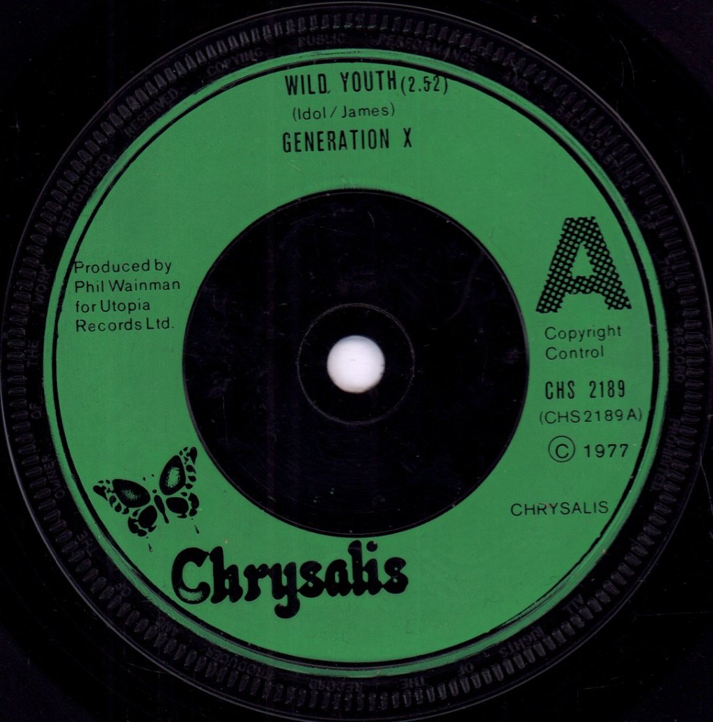 Generation X - Wild Youth - 7 Inch