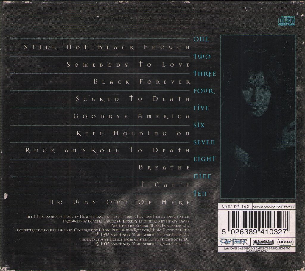 W.A.S.P. - Still Not Black Enough - Cd