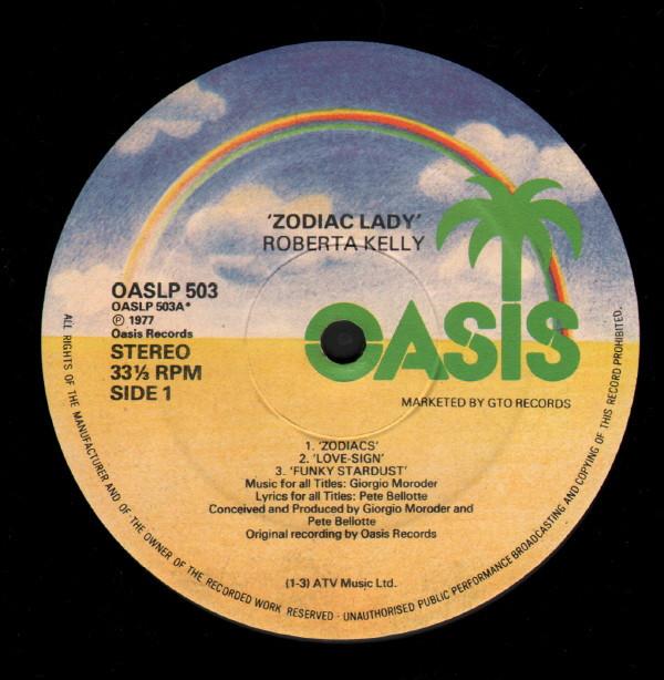 Roberta Kelly - Zodiac Lady - Lp