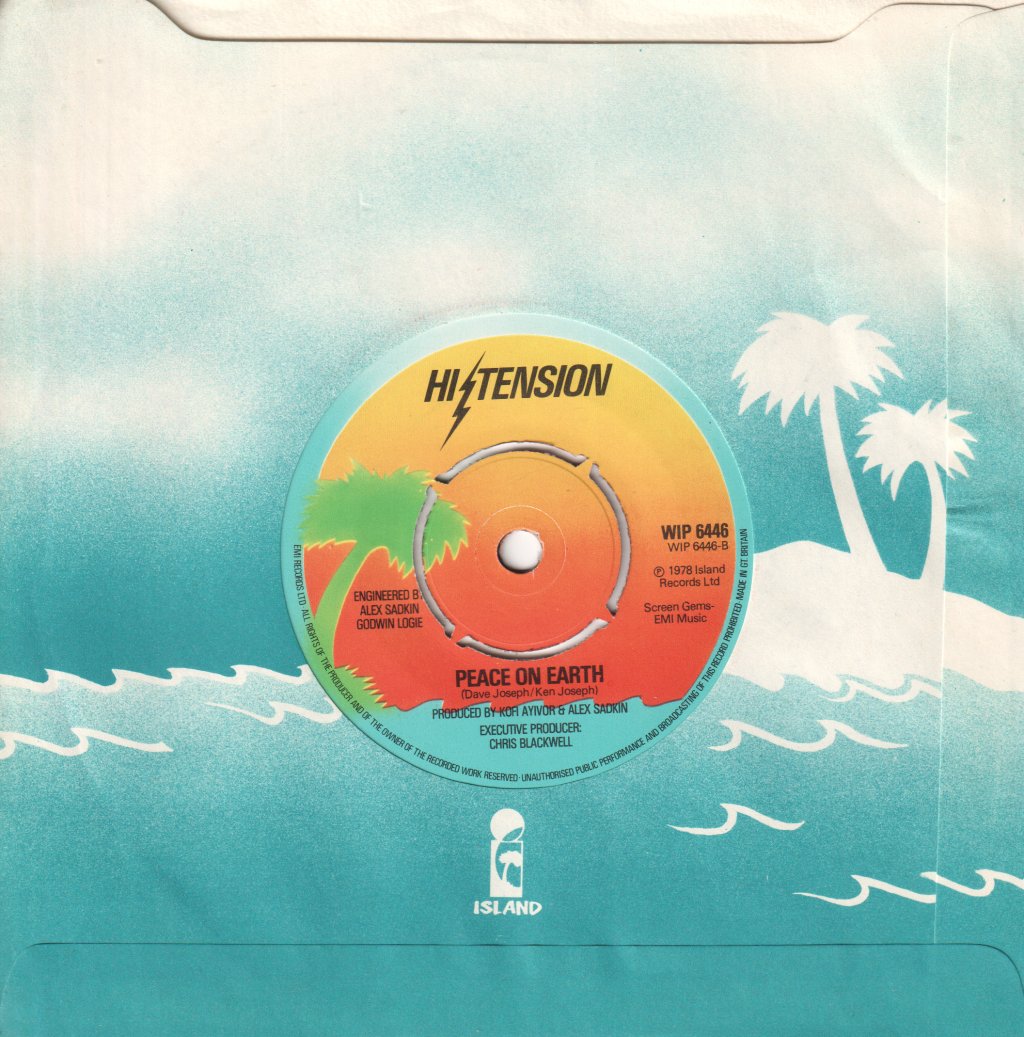 Hi Tension - British Hustle - 7 Inch