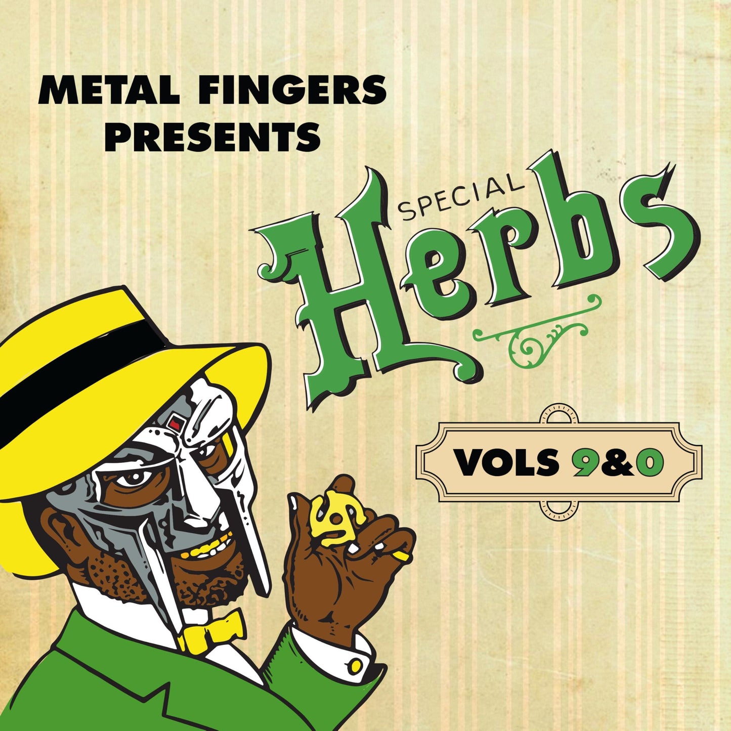 MF DOOM - Metal Fingers Presents: Special Herbs Vol. 9 & 0 - Cd