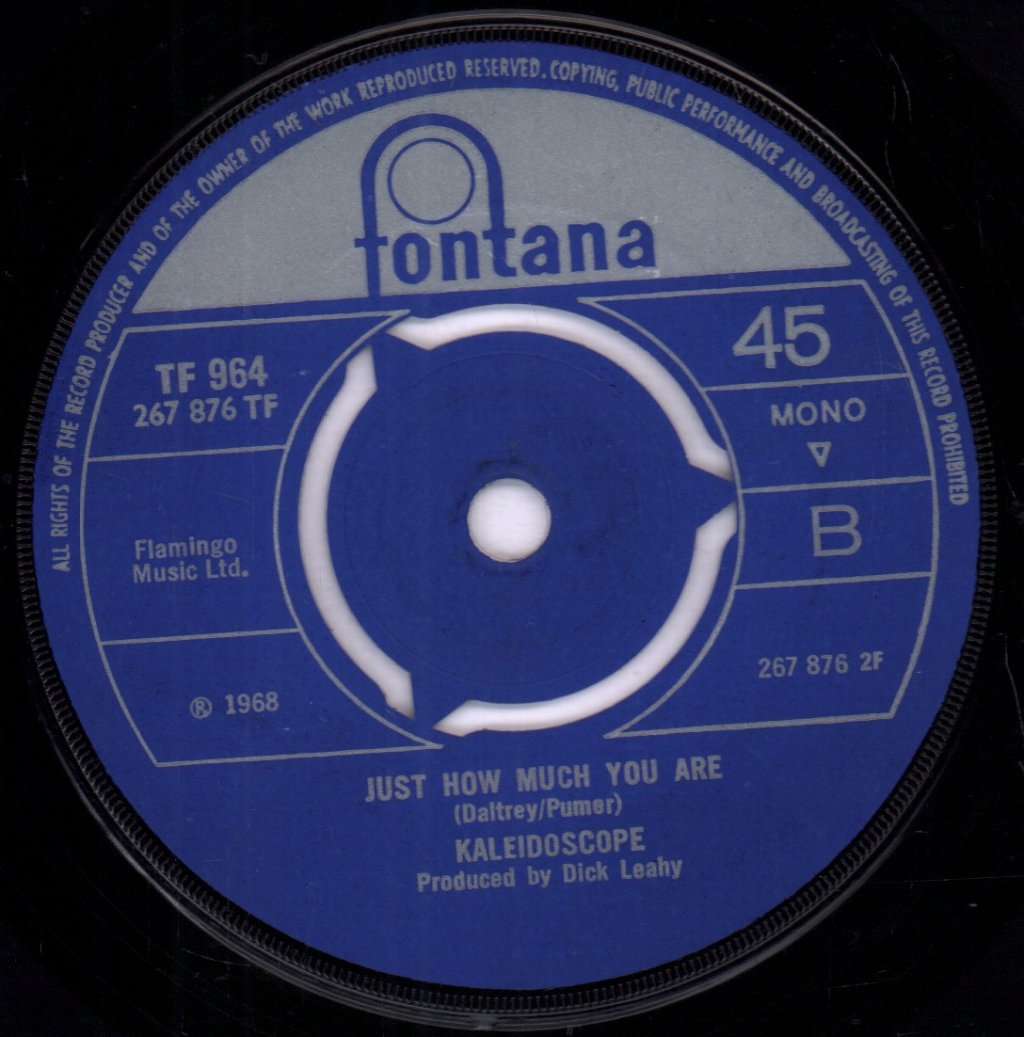 Kaleidoscope (Uk 60'S Psych Group) - Jenny Artichoke - 7 Inch