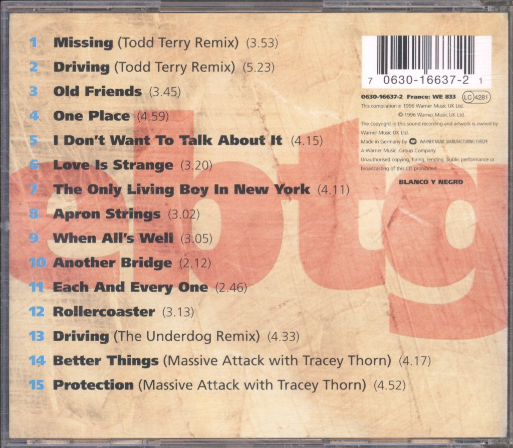 Everything But The Girl - Best Of Everything But The Girl - Cd