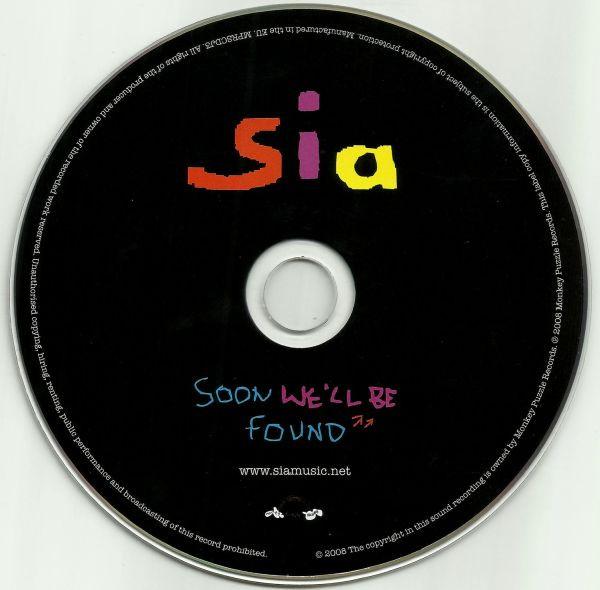 Sia - Soon We'll Be Found - Cd