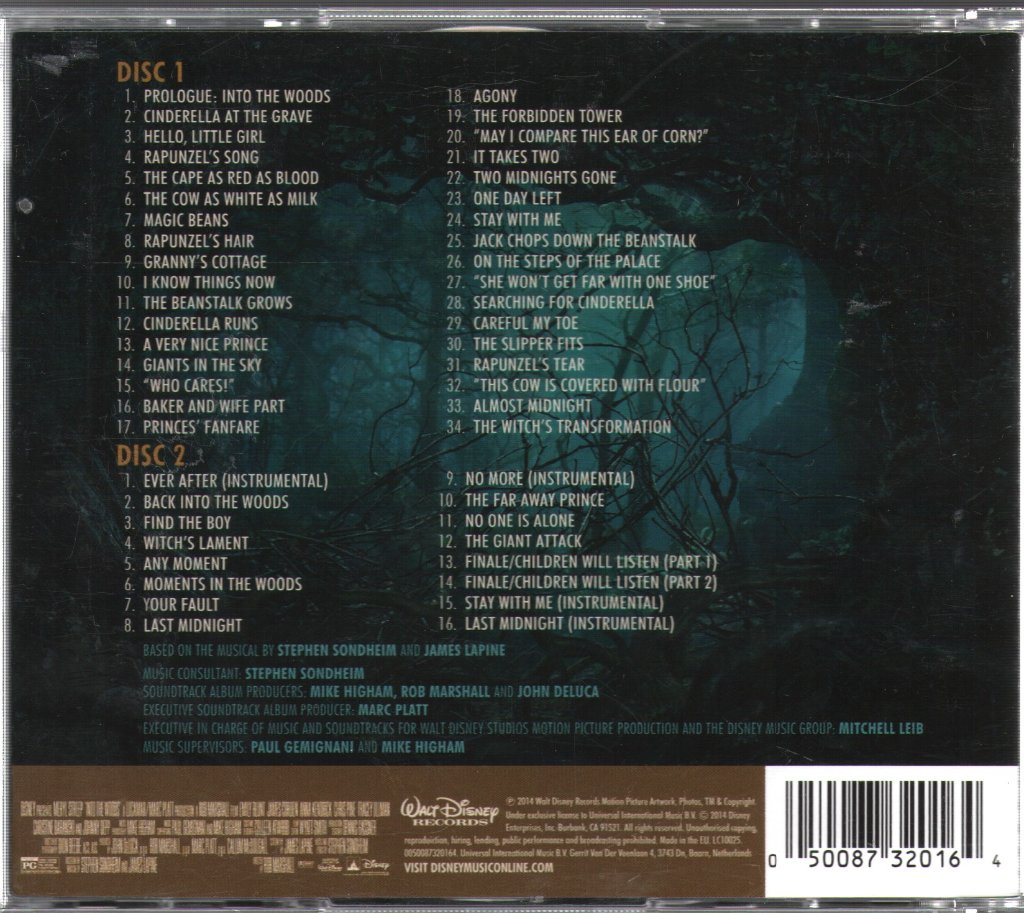 Stephen Sondheim - Into The Woods - Double Cd