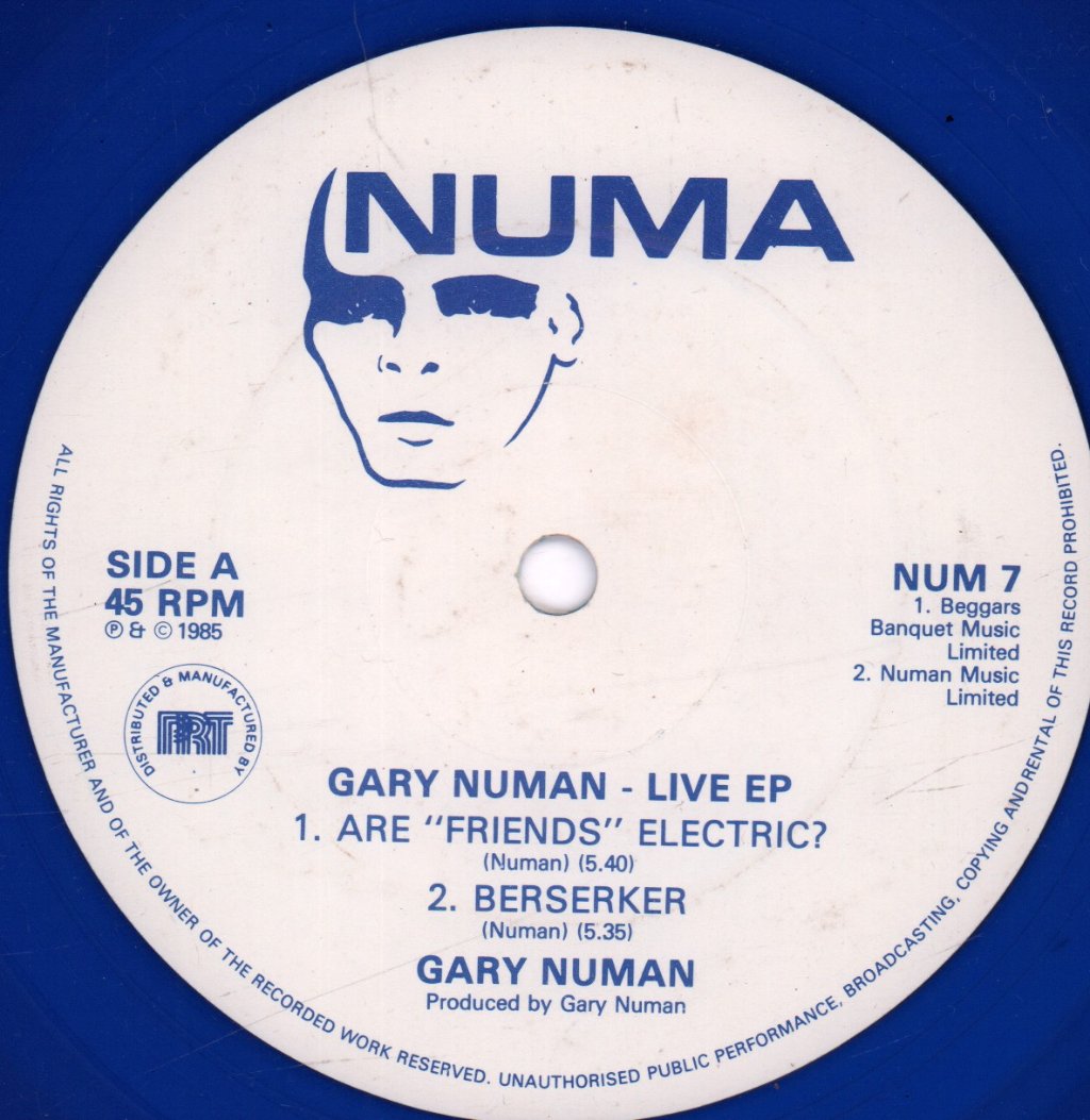 Gary Numan - Live Ep - 12 Inch