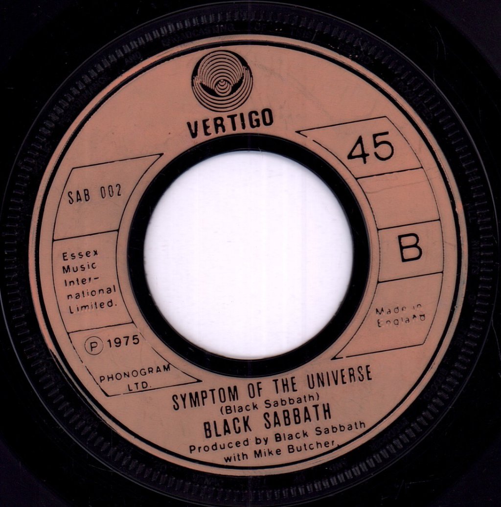 Black Sabbath - Hard Road - 7 Inch