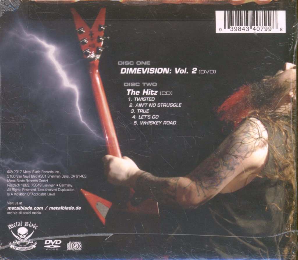 Dimebag Darrell - Dimevision 2: Roll With It Or Get Rolled Over - Cd/Dvd