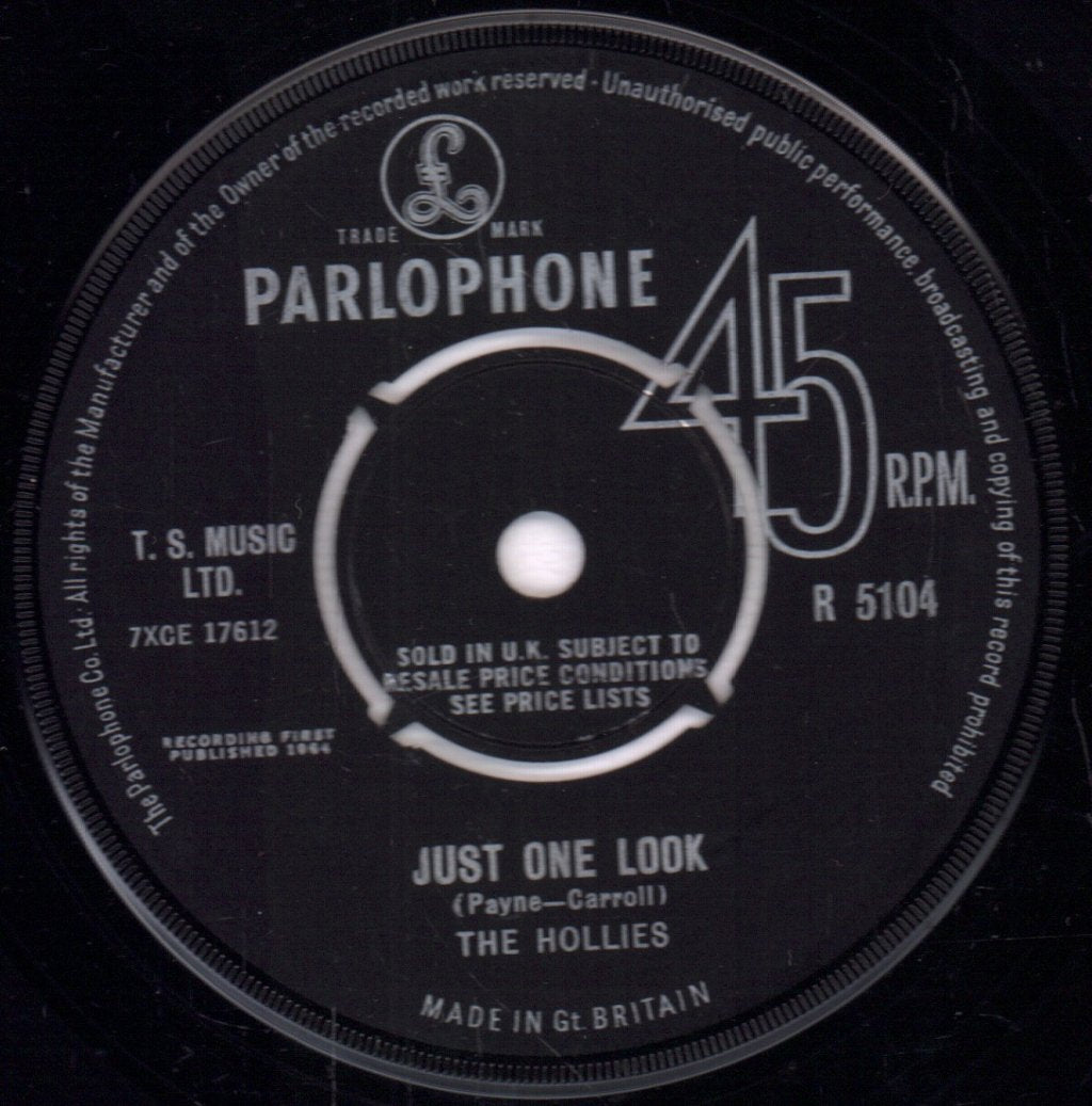 Hollies - Just One Look - 7 Inch