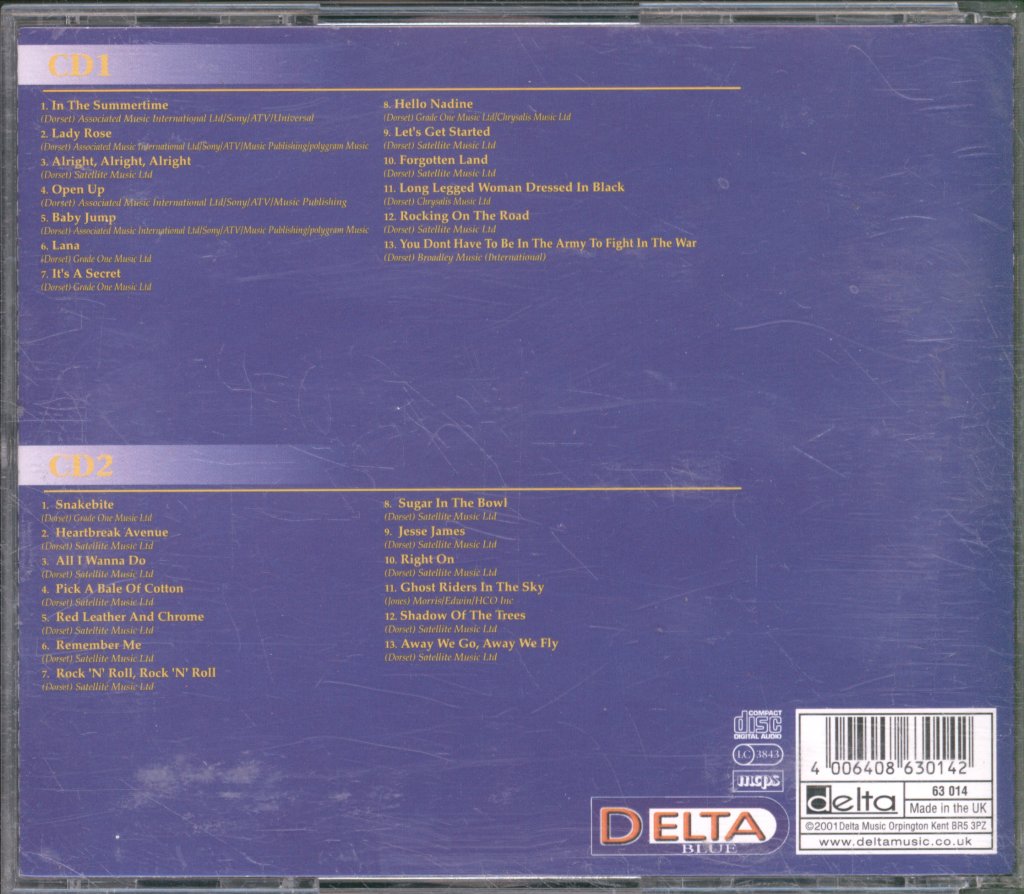 Mungo Jerry - Long Legged Woman Dressed In Black - Double Cd