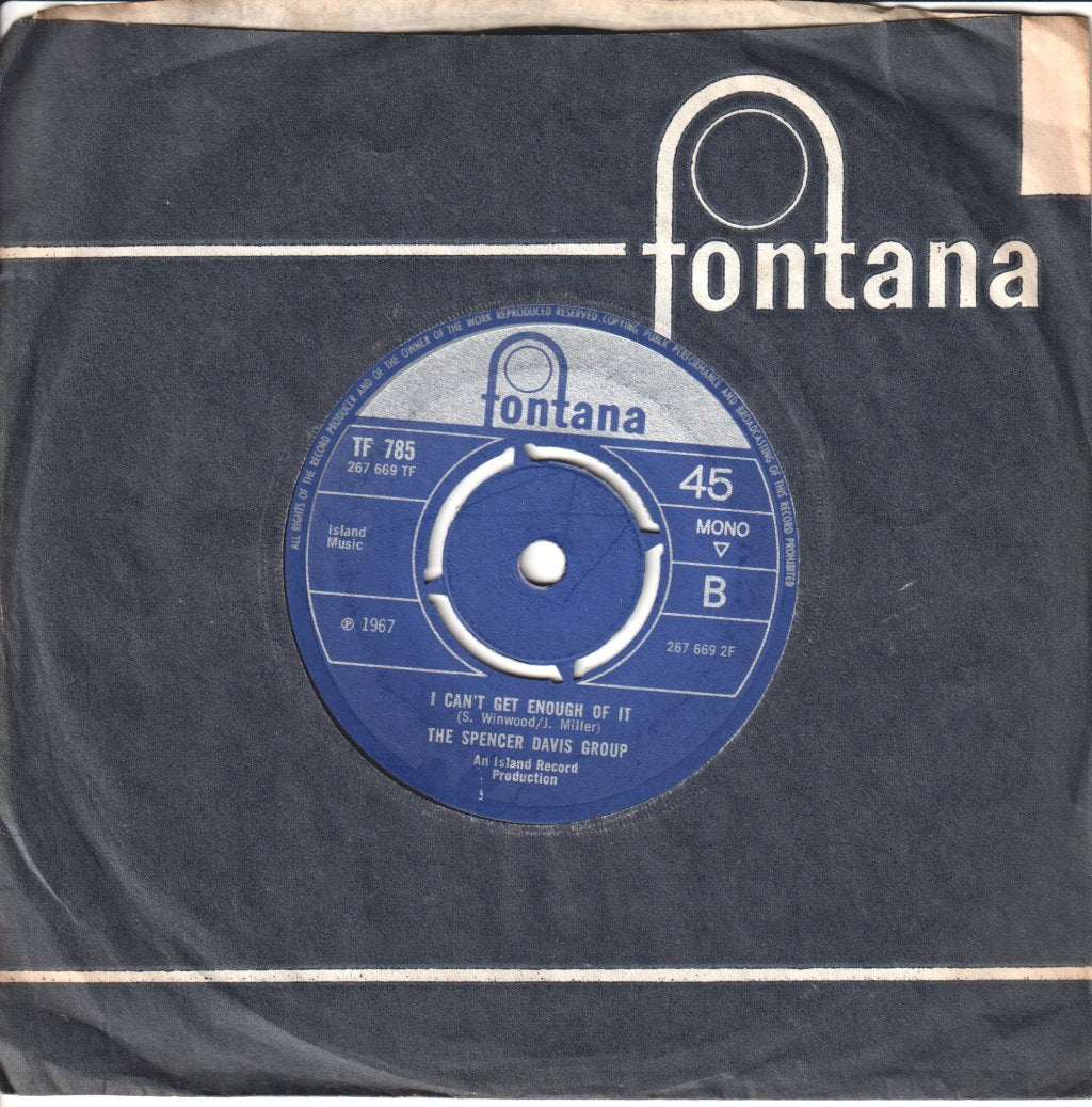 Spencer Davis Group - I'm A Man - 7 Inch