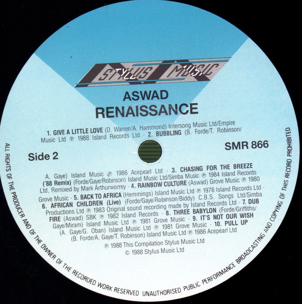 Aswad - Renaissance (20 Crucial Tracks) - Lp