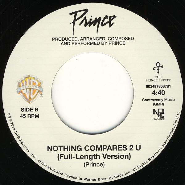 Prince - Nothing Compares 2 U - 7 Inch