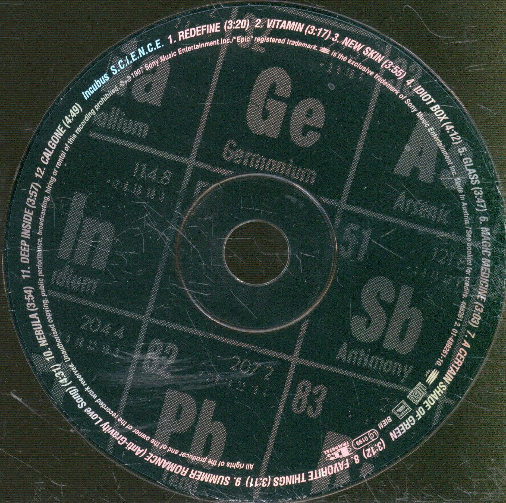 Incubus - S.C.I.E.N.C.E. - Cd