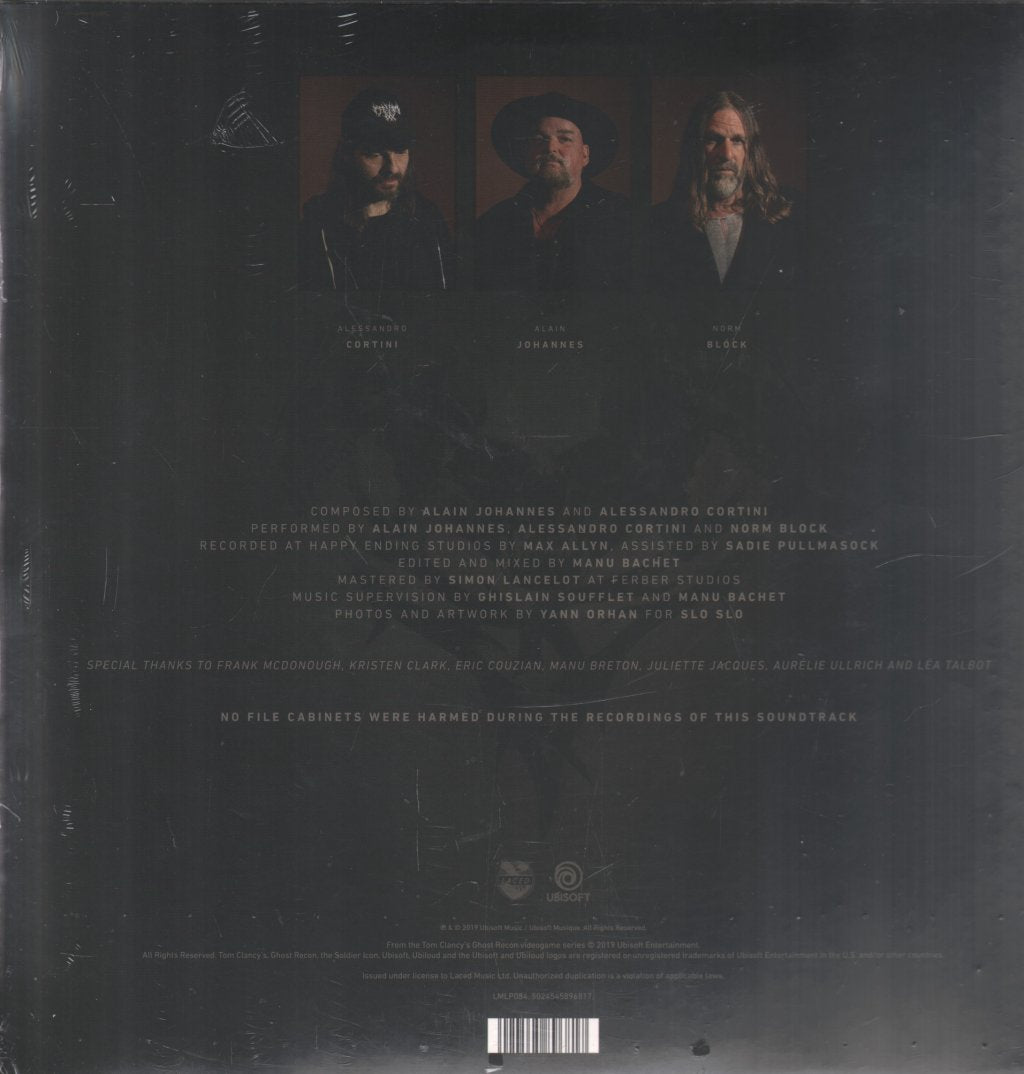Alain Johannes and Alessandro Cortini - Tom Clancy's Ghost Recon Breakpoint - Original Soundtrack - Double Lp