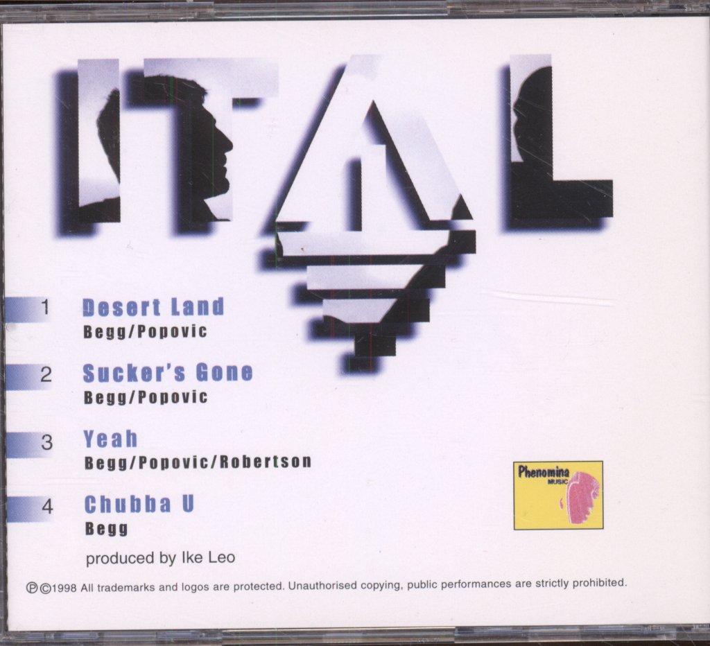 Ital (Nineties) - Desert Land - Cd
